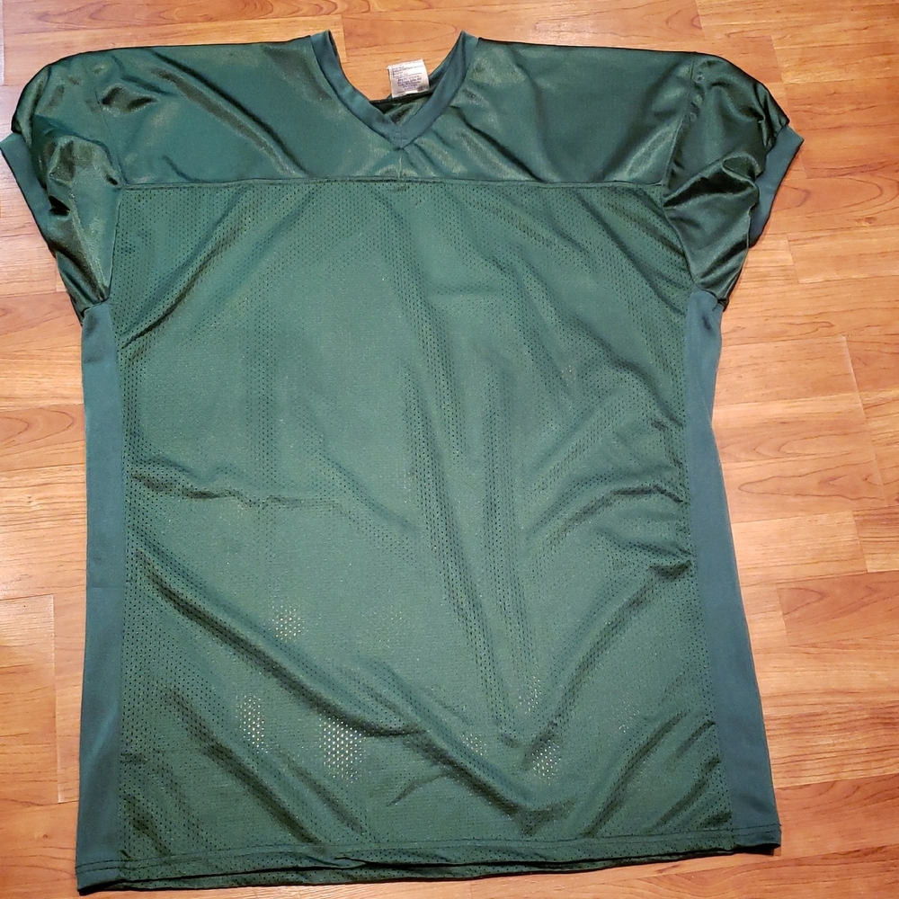 3XL Green Mesh Athletic Jersey